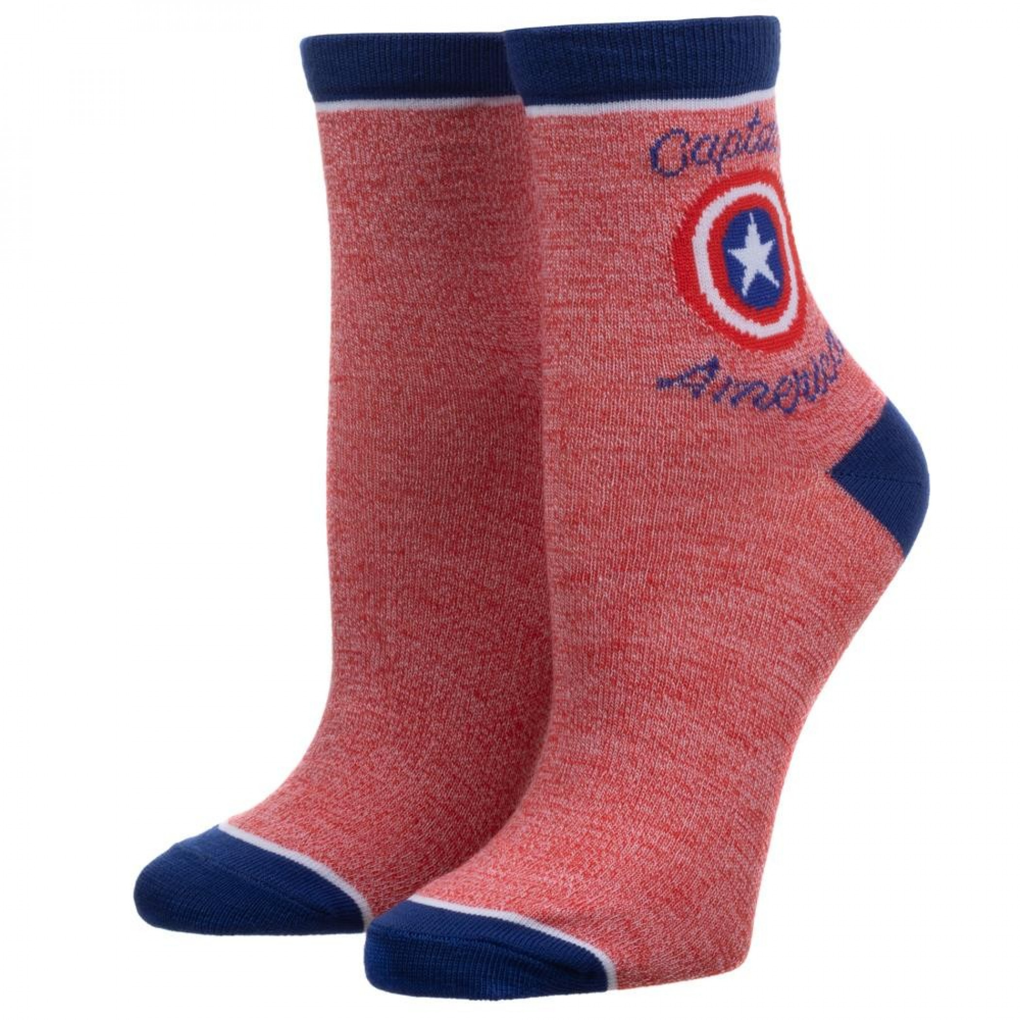 Captain America 2-Pack Anklet Socks